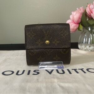 Authentic Louis Vuitton Elise Wallet (Portefeuille Elise)